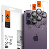 Spigen tR EZ Fit Optik Pro 2 Pack Black iPhone 14 Pro/iPhone 14 Pro Max AGL05205