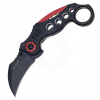 Outfit4Events Vreckový nôž Karambit Red Circle
