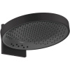HANSGROHE Rainfinity horná sprcha 3jet s nástenným pripojením, priemer 360 mm, matná čierna, 26234670