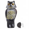 Repelent, plašič pre zvieratá - Pigeon Bird Repeller Owl s pohyblivou hlavou (Pigeon Bird Repeller Owl s pohyblivou hlavou)