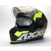 AXXIS Integrálna prilba AXXIS EAGLE SV DIAGON D2 matná fluor žltá XS