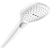 HANSGROHE Raindance Select E ručná sprcha 3jet PowderRain EcoSmart, 120 x 120 mm, matná biela, 28728700