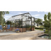VITAVIA GARDEN skleník VITAVIA CASSANDRA 11500 číre sklo 3 mm čierny LG4418
