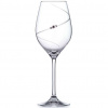 Diamante poháre na biele víno Silhouette City s kryštálmi Swarovski 360 ml 1KS