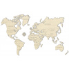 WOODEN CITY Drevená mapa sveta veľkosť L (83x55cm)