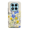Odolný obal Mobiwear Elite Pro - Xiaomi Redmi Note 14 Pro 5G - EP41E Modré a žluté kvítky (Odolné pouzdro, obal kryt Mobiwear Elite Pro - maximální ochrana mobilu Xiaomi Redmi Note 14 Pro 5G, zesílené