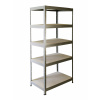 Meets-ecommerce UG Kovový regál profi 155x80x60, 4-6 políc Farba: Pozink, Počet polic: 5 políc