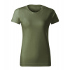 MALFINI BASIC FREE F34 / Dámske tričko - khaki XL