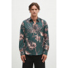 Košeľa Paul Smith pánska, šedá farba, slim, s klasickým golierom, M1R-006L-N02517 M1R.006L.N02517 XL