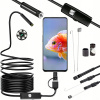 Endoskopová inšpekčná kamera 3v1 5.5 m IP67 Priemer 5 mm LED USB