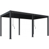 Rojaplast Pergola bioklimatická Rojaplast Intro Neo 530 x 300 x 255 cm voľne stojaca antracit