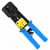 Krimpovacie kliešte na modulárne priechodné konektory RJ45 8p8c RJ12 6p6c RJ11 6p4c