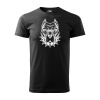 Sablio Tričko s potlačou Pitbull Black - černé 4XL