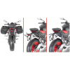 GIVI TR8704 rúrkový rýchlosundávací držiak tašiek pre Benelli Leoncino 500 (17-24), systém REMOVE-X