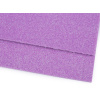 Penová guma Moosgummi s glitrami 20x30 cm - fialová lila (2 ks)