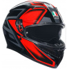 AGV prilba K-3 Compound black/red - M