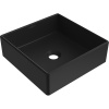 Mexen Goya umývadlo na dosku 35 x 35 cm, čierna mat - 22183585