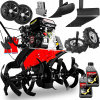 PÔDNY KULTIVÁTOR HORTMASZ 9,5 HP 84 CM + PLNIČKA (PÔDNY KULTIVÁTOR HORTMASZ 9,5 HP 84 CM + PLNIČKA)