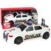 mamido Športové policajné auto 1:16 biele so zvukom