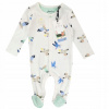 Dojčensky overal - PAJACYK JOULS 74 WHITE, NAVY BLUE, MULTI -COLED (PAJACKEK V Organic Cotton 74 Joules Birds)