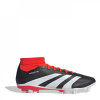 adidas Predator 24 League Firm Ground Boots Black/White/Red 10 (44.7)