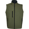 SOL's Collection Vesta Rallye Men, softshellová, 3-vrstvá, pánská COT25660154902-army M Army zelená
