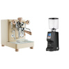 Lelit Bianca PL162T V3, gold + Eureka Atom Specialty 75, black