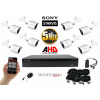 Monitorrs Security 5 MPix AHD kamerový set 8 kanálový