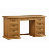 Písací stôl MEXICANA BIR24 so šuplíkmi Barevné provedení: Lak - kaštan