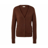 Tchibo - Pletený kardigán s vlnou s certifikátom RWS - pre dámy - veľ. L 44/46 - farba: hnedá