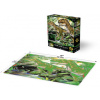 PRIME 3D Puzzle Svítící Dvojitá DINO pohroma 100 ks