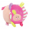 Bigjigs Toys Bigjigs Baby Textilná motorická guľa - Zajačik Bella