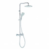 KLUDI FRESHLINE Termostatická sprchová súprava Duálny sprchový systém, 25 cm, chróm, 6709205-00