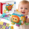 WOOPIE BABY Senzorická vzdelávacia hračka pani Štítok utrite box