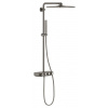 Grohe Euphoria SmartControl - Sprchový set Cube 310 Duo s termostatom, 2 prúdy, kefovaný Hard Graphite 26508AL0