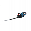 Bosch GHE 18V-60 akumulátorové nůžky na živé ploty, čepel 60 cm, rychlost 1500 ot/min, nízká hmotnost (06008C9000)