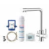 kielle Wimeo Drezová batéria vrátane filtrácie, chróm 10525SFI50