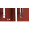 PMH LINE - designová sada s pripojením G 1/2”, chróm (Danfoss) PMH LINE-C
