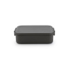 Brabantia Obedový box Brabantia MAKE&TAKE 1l tmavo šedý