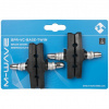 kolíky M-WAVE skrutka 70mm čierne 2 páry