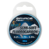 Savage Gear Fluorocarbon Semi Soft Seabass Clear 30 m 0,25 mm 3,66 kg