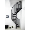 Minka STAIRS Kovové točité schodisko Rondo Color antracitové pr. 120 cm