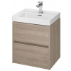 Cersanit SET B113 CREA skrinka + CREA 50 umývadlo, Dub S801-287 S801-287