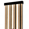 Lamelový panel -garniža s LED osvetlením + lineárne osvetlenie + soklový LED profil - 48,4 cm Dub Prírodný Fornitury Odtieň dosky: 0190 PE