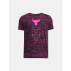 Under Armour Chlapčenské tričko UA Pjt Rck B Three BB AOP SS Fialová YMD