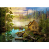 ENJOY Puzzle Zrub pri rieke 1000 dielikov (1602)