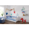 BabyBeds Detská posteľ LILI Farebné prevedenie: Modrá, Velikost postele: 160x80 cm, Úložný priestor k posteli: Áno, s úložným priestorom