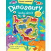 Dinosaury kniha aktivít - Plstené samolepky - Kolektív autorov