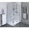 Polysan FORTIS LINE obdĺžnikový sprchový kút 150x90x200 cm Číre/Chróm Krídlové dv. Pravý SPH FL1115RFL3590