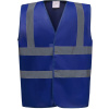 Yoko | HVW100 Hi-Vis bezpečnostná vesta_79.W100 Farba: royal blue, Veľkosť: L
